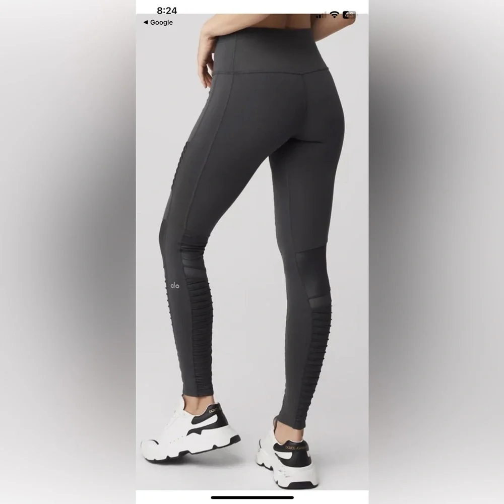 Alo Yoga High-Waist Moto Leggings